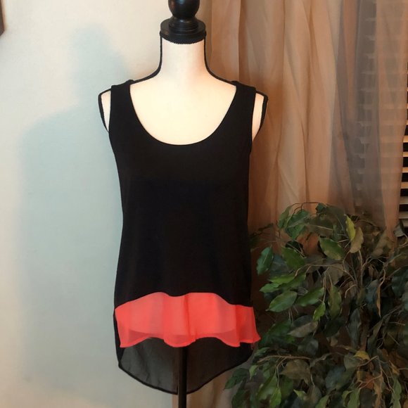 NWT Kardashian Kollection Asymetrical Tank Top - Picture 1 of 5